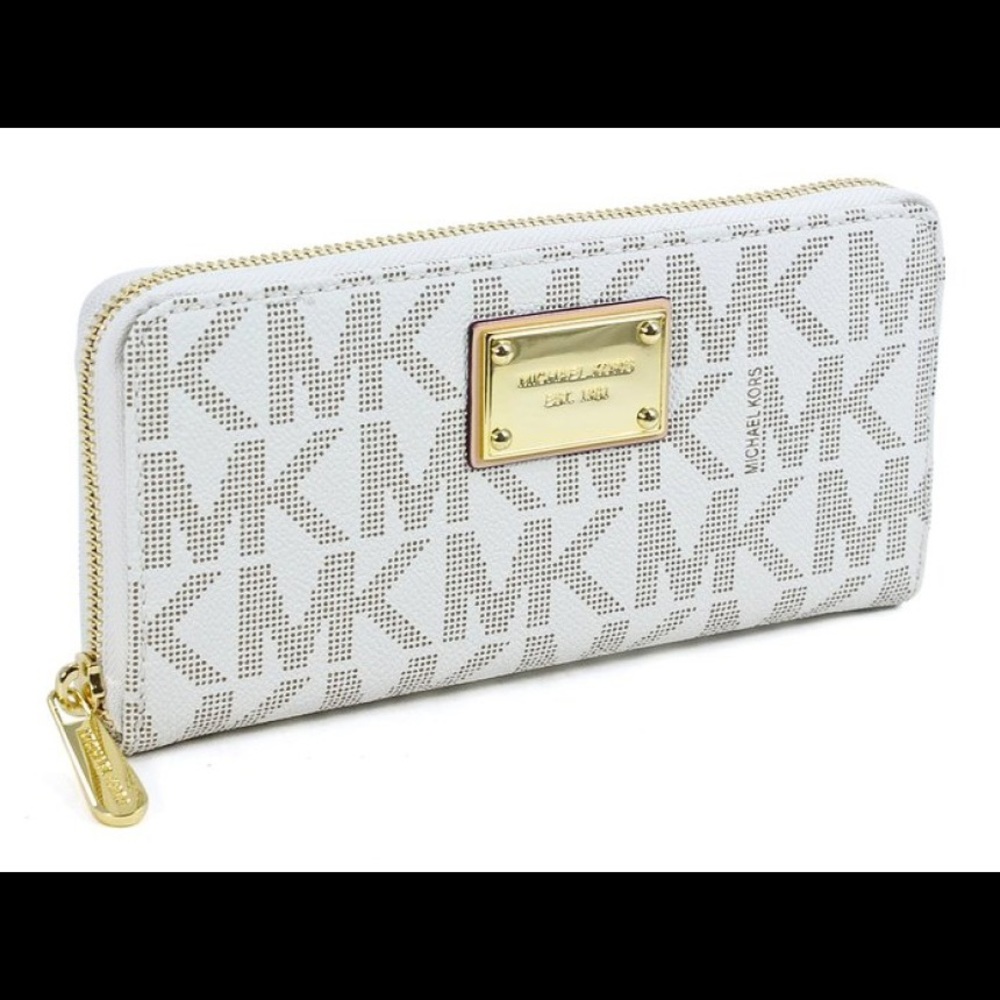 Michael Kors zip around wallet